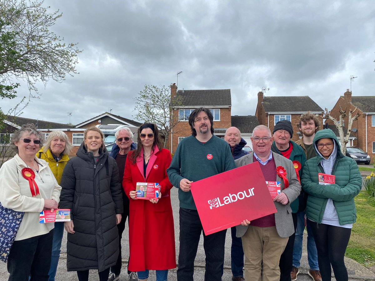 A great team out in Leighton Buzzard for ⁦@UKLabour⁩, my campaign for Bedfordshire PCC and for ⁦@samrussell1⁩ town council by election campaign. Lots of positive support for our mission for safer streets and effective community policing. Change is in the air.