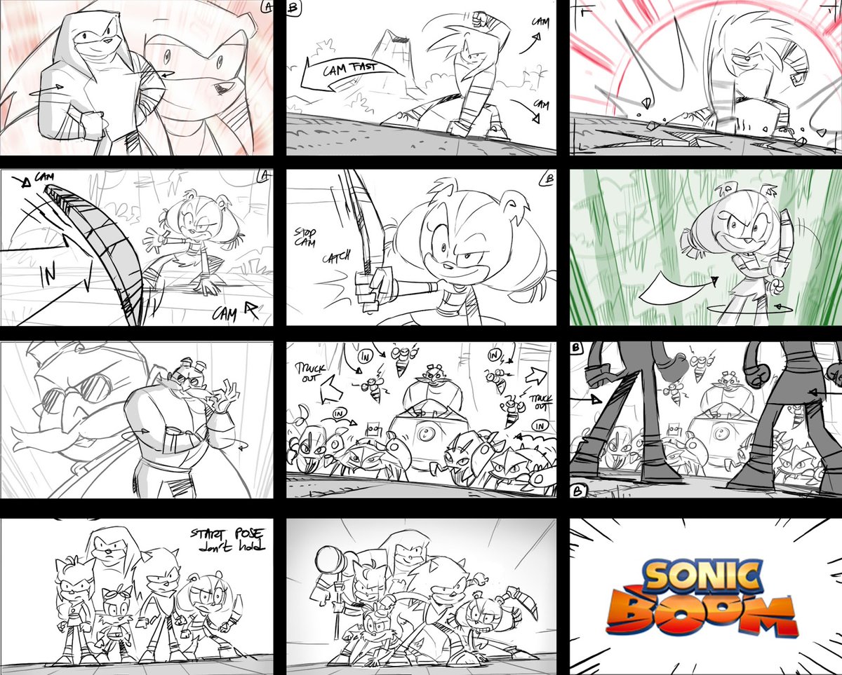 SONIC BOOM INTRO STORYBOARDS SCENES LEAKED #SonicBoom #SonicTVShow #SonicTheHedeghog #SonicMovie #SonicStoryBoards