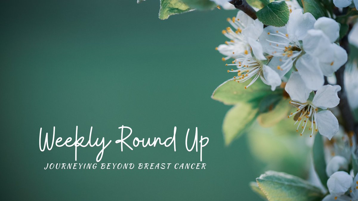 This week’s round-up of blogs features @themusingsofspu @AudreyBirt @rjhogue @mmejendouglas @6state @Bethlgainer @christheeagle1 @letlifehappen @AMJohnston1315 @Martha__Carlson @ohyouresotough journeyingbeyondbreastcancer.com/2024/04/07/wee…