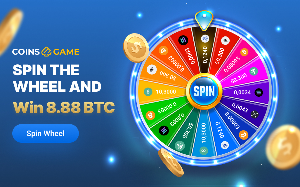 Coinsgame123's tweet image. ⏳Every 12 hours you have one free spin of the wheel

Get prizes every day with COINS.GAME 👉 bit.ly/3Ooeysf