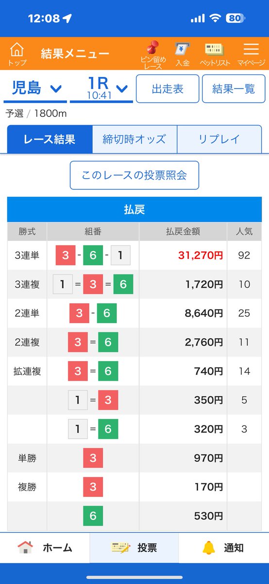 gt_jccj3's tweet photo. お疲れ様でした

4月note万舟42本💖

適当買いメンバーさらに💖🎯

今日も朝から大勝ち🌈🌈🌈
万舟7本💖

厳選予想師様準パーフェクト💖

大村9R⭕️169.4倍💖✌️💖

児島1R⭕️312.7倍💖

鉄板万舟💖✌️💖
宮島1R⭕️159.8倍
本線ダブル💖✌️💖

三国
2R⭕️245.1倍💖💖💖
本線ダブル💖✌️✌️✌️
3R⭕️469.3倍💖✌️💖
狙い目超特大万舟💖

唐津
1R⭕️120.5倍
本線💖✌️💖
3R⭕️101.3倍💖
抑え万舟✌️💖💖

明日も大勝ち💖💖💖