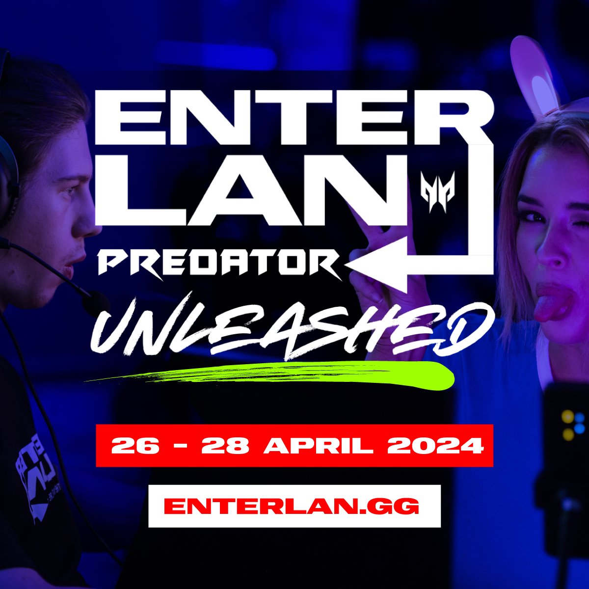 🚨I WILL BE ATTENDING #ENTERLAN X #PredatorUnleashed THIS APRIL!🥳

A HUGE thank you to @AcerAfrica for sponsoring my LAN PASS! 

Get YOUR Lan Pass on enterlan.gg 👀

Stay tuned for an exciting #ComicConCapeTown  giveaway coming soon too! 🫢

#SeeYouLAN #ClearAccess