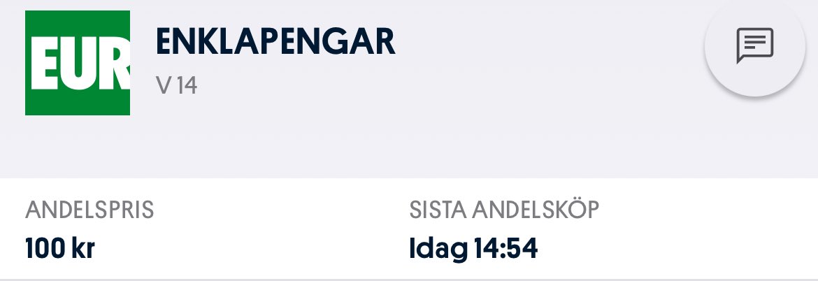 enklapengar's tweet photo. Testar lycka på europatipset idag när det är jackpot. In på Handlarn Sköllersta för att rycka en andel för ynka hundra riksdaler! https://t.co/H4IxbwFESk