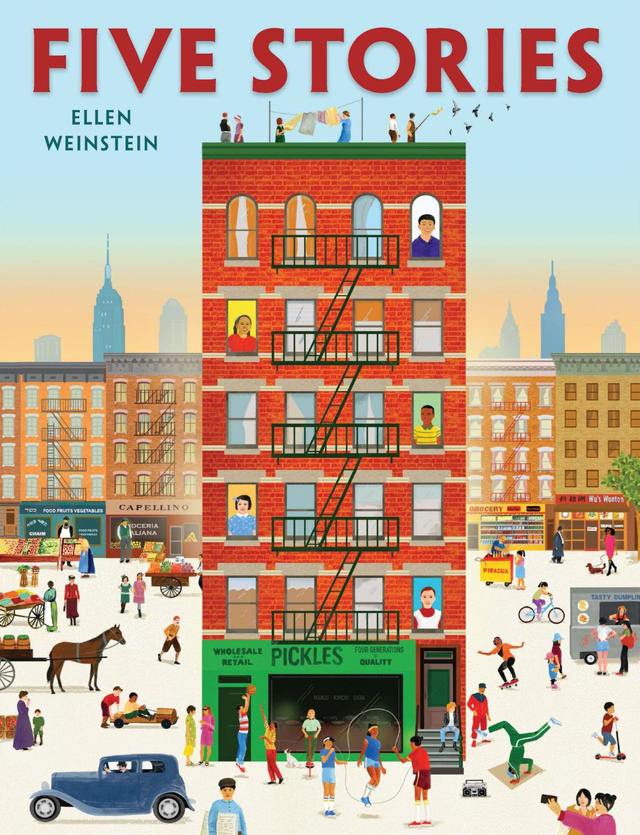 Acclaimed #illustrator & #author @eweinsteinilloz based Five Stories @HolidayHouseBks on her intimate knowledge & real-life observations of the #neighborhood she grew up in Today at 10am ET on wnrm.com Info wp.me/p38QA8-41F