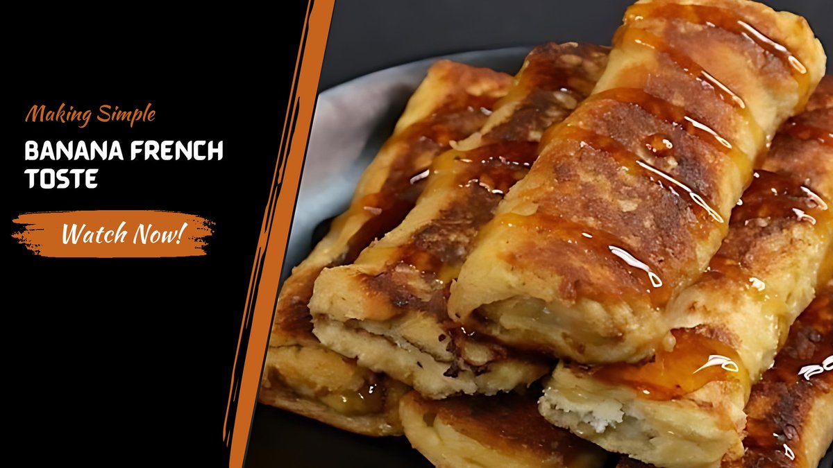 TimetocookASMR's tweet photo. Banana French Toast!! 
https://t.co/NLc8gT3DOs https://t.co/memTfIy9Hs