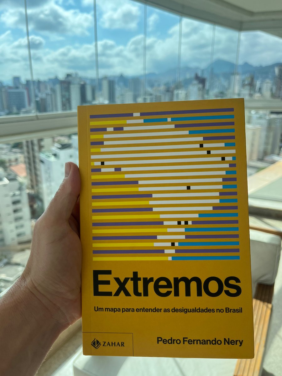 Finalmente chegou 'Extremos: um mapa para entender as desigualdades do Brasil', o livro novo do @pfnery!