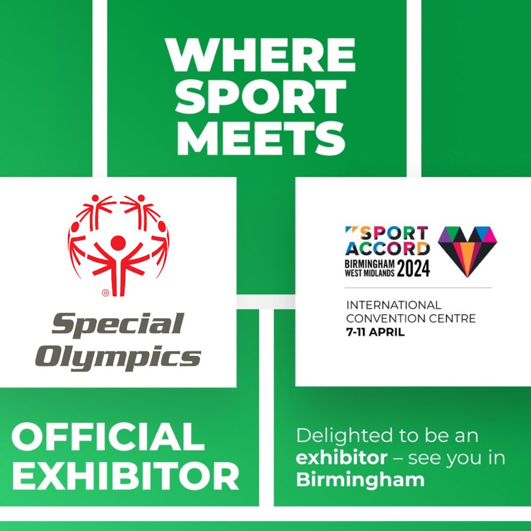 Game on at @sportaccord! Our team is in Birmingham connecting with sports decision-makers from around the globe representing the Special Olympics movement. Stay tuned for exciting updates this week. #SpecialOlympics #SportAccord #WhereSportMeets