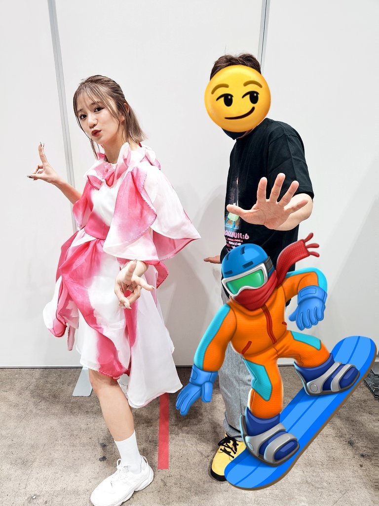 takelvisu2's tweet image. 美怜ちゃんとエアスノボでランデブー🏂
楽しかった😂

#えびちゅう
#2shot
#indigohour