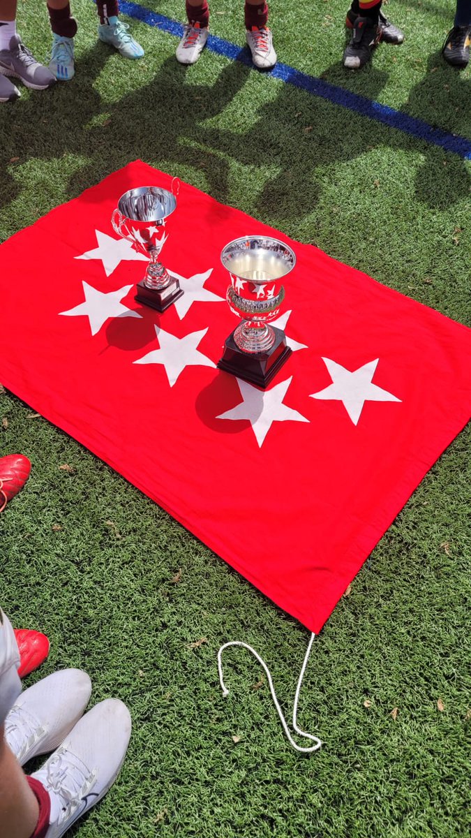 RugbyMadrid's tweet photo. #CESA #M14 ¡MADRID CAMPEON DEL CESA M14 2023-2024!

Con un partido peleado y bien jugado, finaliza este campeonato con una victoria para nuestro equipo. MAD 12 - CAT 7.

Felicidades a todos los jugadores y al equipo técnico que han hecho esto posible. 🏉🏆

#RugbyMadrid https://t.co/0rjbqYO1iq