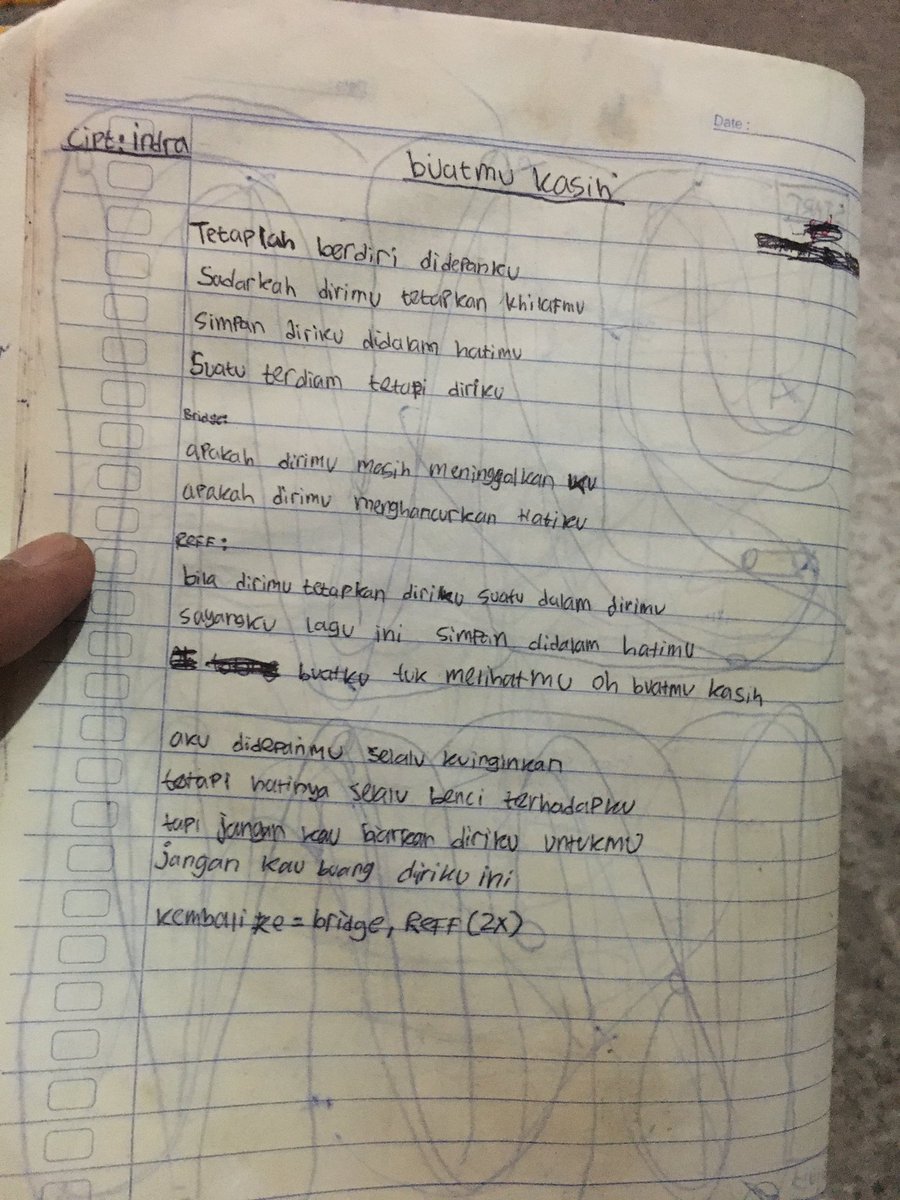 anjay buat lagu pas masih sd