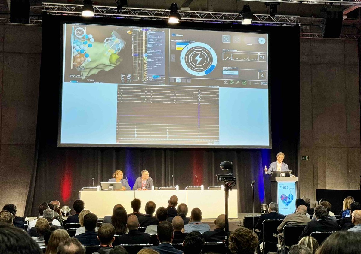 “Right energy source with the right shape.” Dr. Gian Battista Chierchia’s experience of 22 #VoltPFA CE mark trial cases. Volt is an investigational device.

#ProudToBeAbbott #EHRA2024