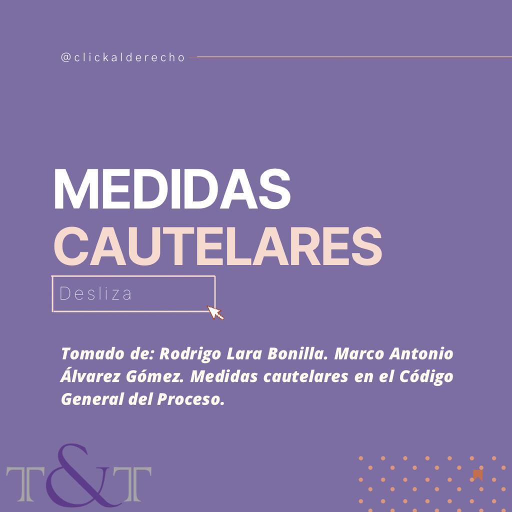 KeepOliver's tweet photo. MEDIDAS CAUTELARES/ PRINCIPIOS Y CONCEPTO. https://t.co/jeJiT58E9h