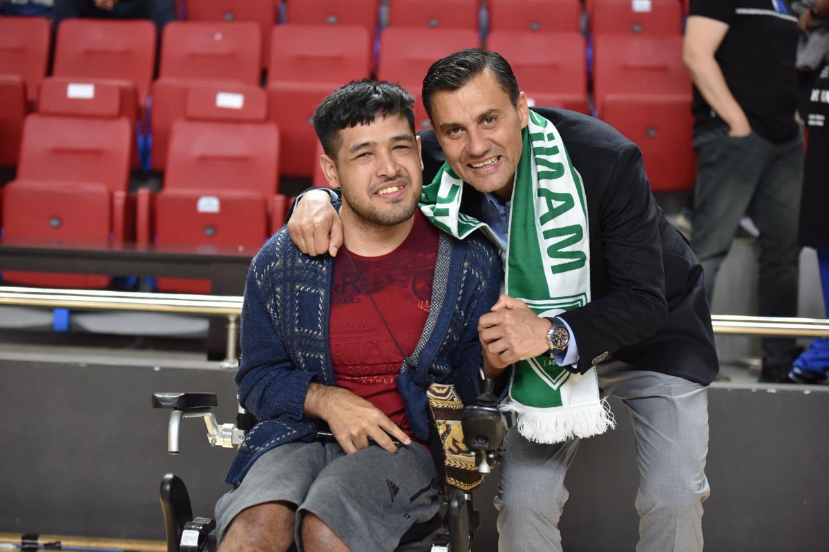 fzeyrekvakfi's tweet photo. Manisa Büyükşehir Belediyespor Kulübü Basketbol Takımı’mızı Darüşşafaka Lassa ile olan karşılaşmasında desteklemek için Muradiye Spor Salonu’ndaydık. 

Tebrikler Potanın Tarzanları, gururumuzsunuz!💚🤍 https://t.co/Ndit0sOKfK