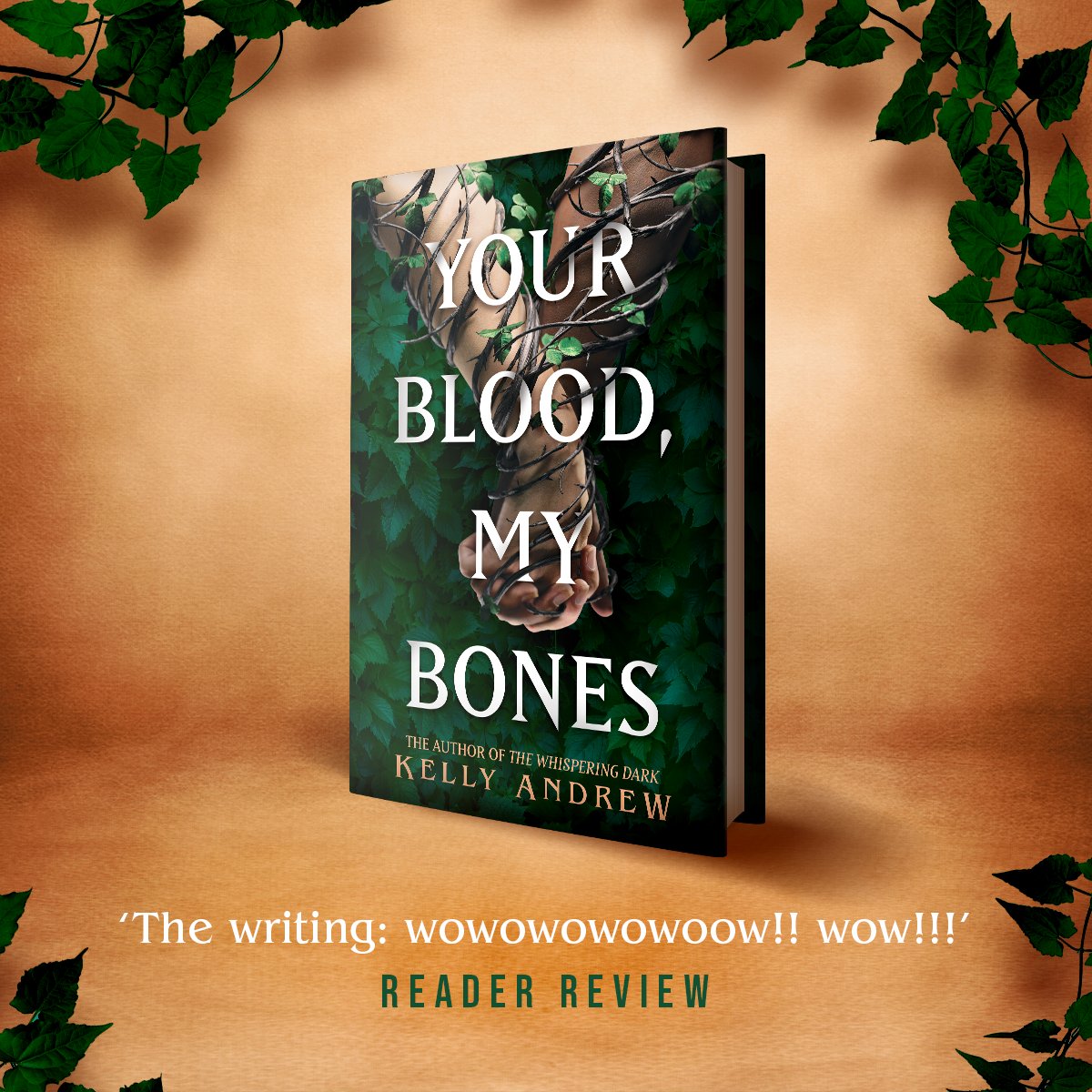 Discover a seductively twisted romance about loyalty, fate, and the lengths we go to hide the darkest parts of ourselves from the author of #TheWhisperingDark, @KayAyDrew! 🍃💀 Out now: geni.us/YourBloodMyBon…