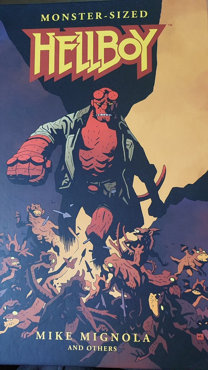 dutchcomicgeek's tweet photo. @MahmudAsrar I read a lot that I loved, but this absolute beast of a book is one of the best
Hellboy by @artofmmignola
With art from @CorbenFan & @duncanfegredo and colours by @Dragonmnky & #JamesSinclair
Letters by @droog811 https://t.co/Mc9IMBmdFG
