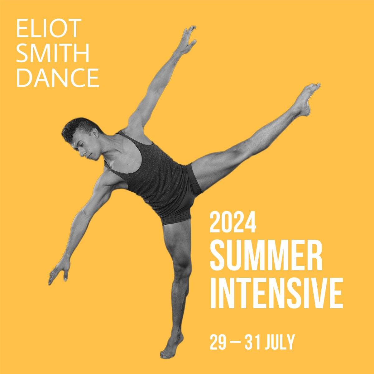 SPACES ARE FILLING UP FAST FOR OUR 2024 SUMMER INTENSIVE ☀️ The ESD unique three-day intensive is tailored for dancers to enrich practice and training. Comprising of contemporary technique, Ballet, repertoire, Q&A, and performance. Register at: eliotsmithdance.com/intensive