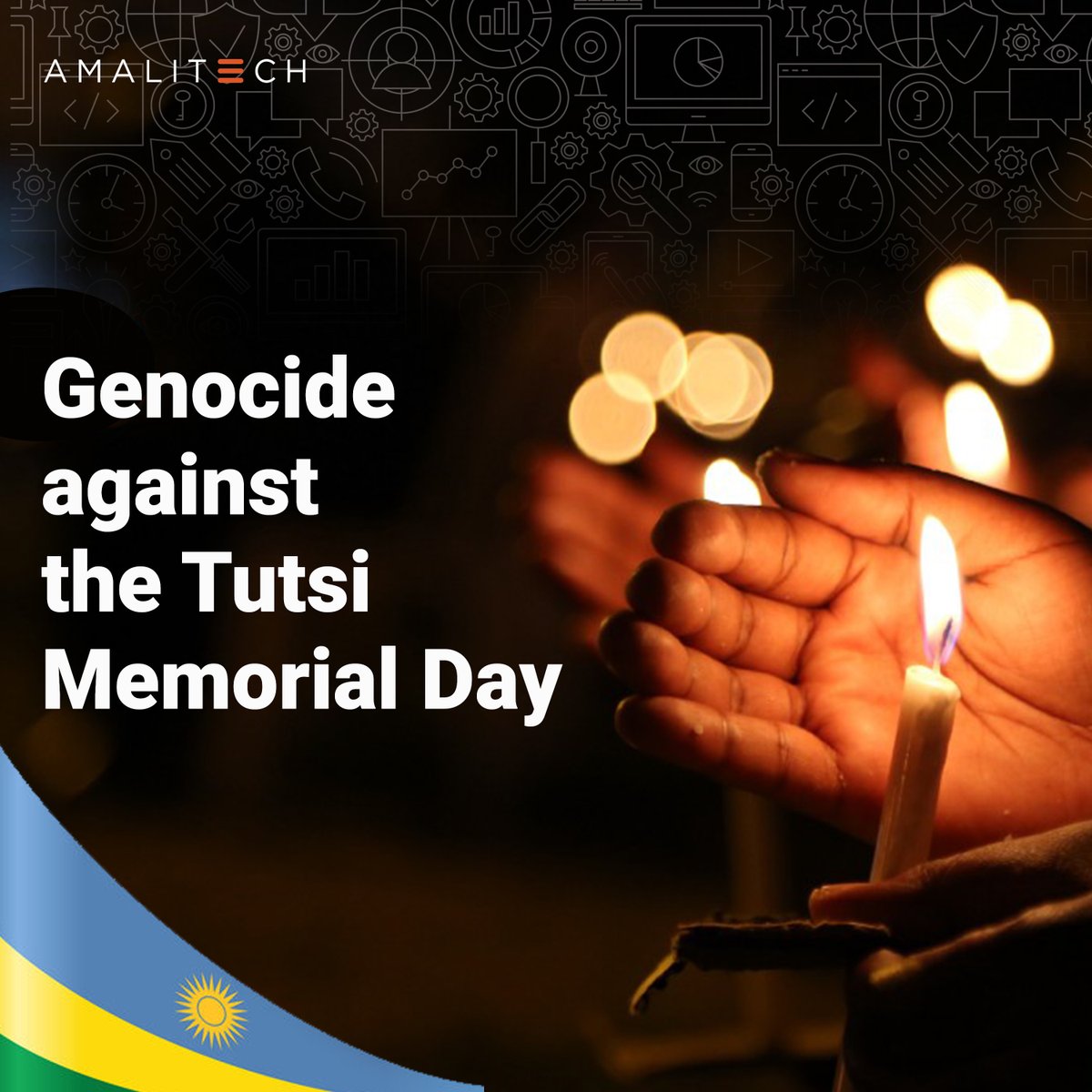 In remembrance of this day, we extend our deepest sympathies to those who continue to bear the weight of past sorrows.

 It’s a time for us to come together, pledging to foster a future where such grievances are never repeated.

#WorkwithAmaliTech #Kwibuka #Unityinremembrance