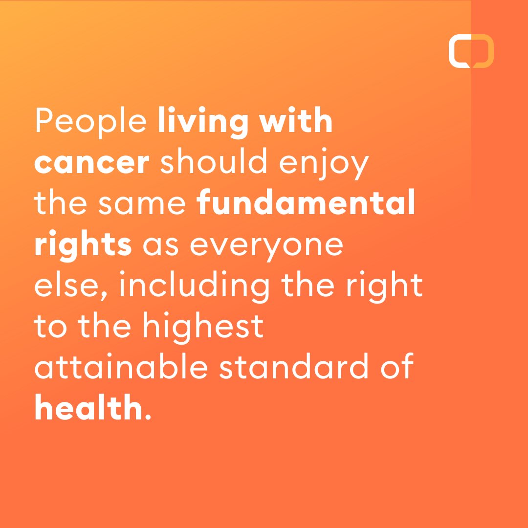 The right to health is a fundamental right for every individual. But these rights are often denied to cancer patients. Addressing these barriers requires a multifaceted approach from universal health coverage to national cancer control plans. #MyHealthMyRight #WorldHealthDay