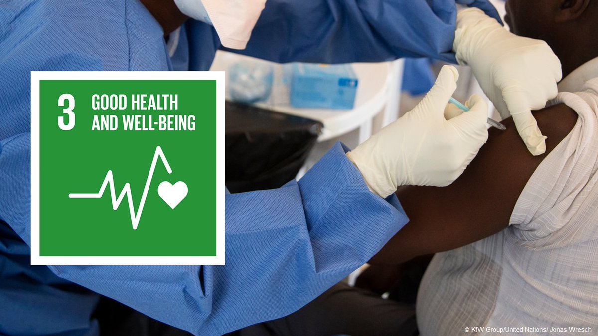 Global efforts are needed to achieve SDG 3. In 2023, @KfW_FZ_int contributed around €970 million to the health of people in partner countries. #SDG3 #WorldHealthDay kfw-entwicklungsbank.de/s/enzBXhWY