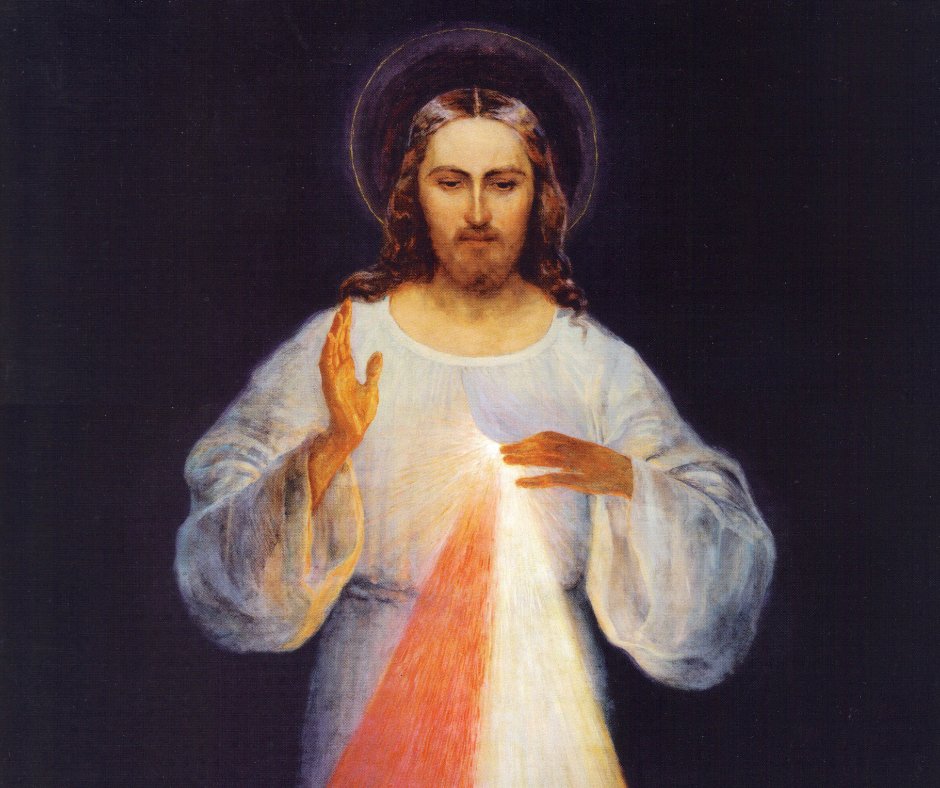 EWTN's tweet image. TODAY is Divine Mercy Sunday! Jesus promises special graces to those who trust in His abundant mercy. He loves you and wants you to turn back to Him!

Tune in for celebrations from around the world - See EWTN’s full program schedule in your local time: bit.ly/EWTNtv