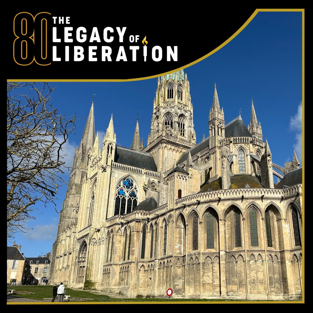 On 5 June, at the Cathedral of Our Lady of Bayeux, we're paying tribute to those who did not survive D-Day and the Battle of Normandy. Register for your ticket here: ow.ly/VJVQ50QYs2c #LegacyofLiberation #DDay80