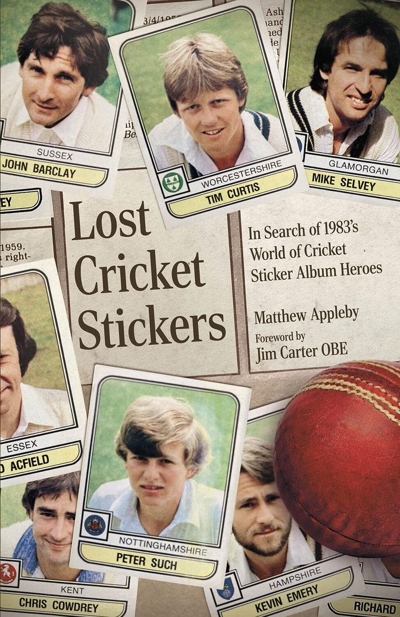 For those who remember the English summer of 1983 this one is required reading @CricketWebNet @PitchPublishing @mattapple1 cricketweb.net/stickers/