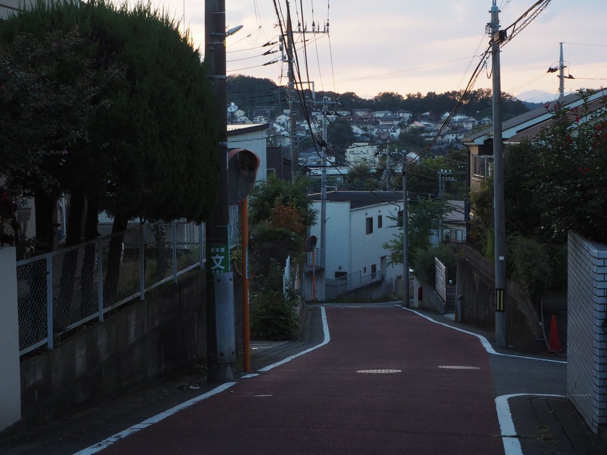 taratara_cod's tweet photo. 聖蹟桜ヶ丘の夕暮れはとても優しく柔らかに目に映りました https://t.co/m5WWHW1gbR