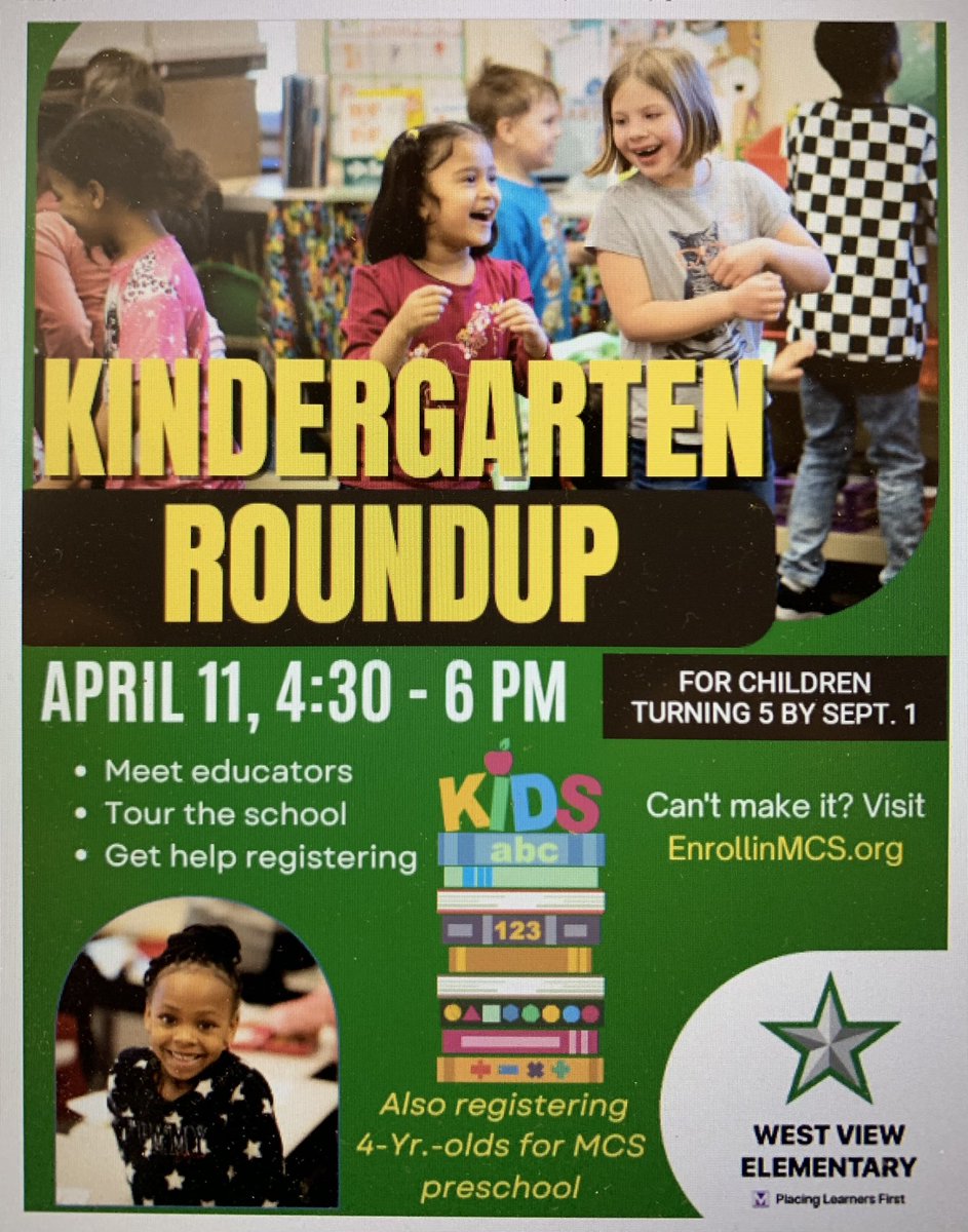 WestView_MCS's tweet photo. Excited to meet our newest All-Stars next week!  Please spread the word! https://t.co/weSPOnqoqm