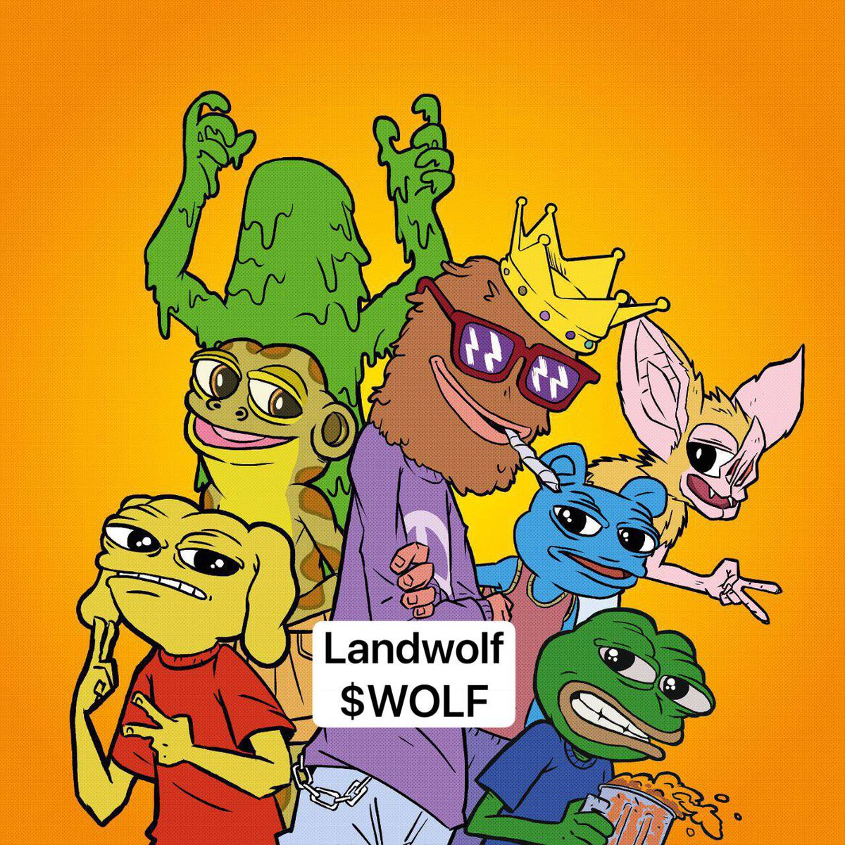 yourfriendSOMMI's tweet photo. ❤️💛💚💙

The Ribbeting!

Landwolf $WOLF and the rest of Pepe family have been taking the world by storm.

I wonder how far they all go in the next 12 months.

Pepe is the spear! https://t.co/UBczUNarFH