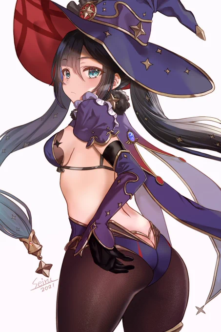 原神にハマりたての頃に描いた絵です#最近フォローした人は知らない過去絵を晒す 