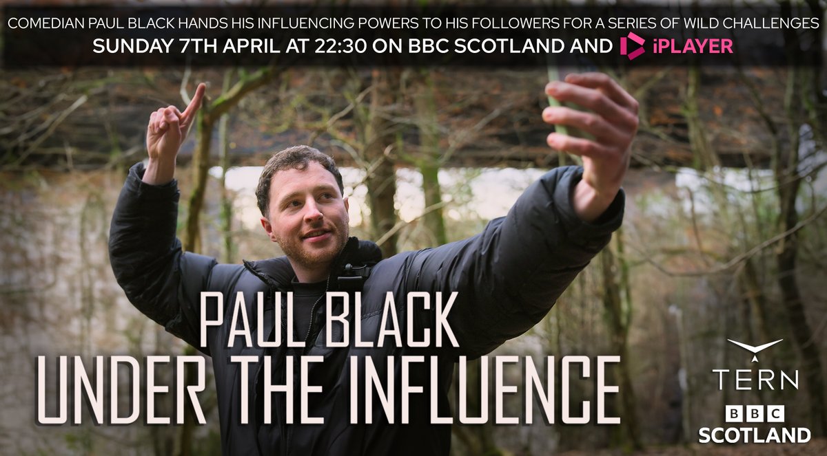 🌟 @TernTelevision brings us Paul Black: Under the Influence @paulbIack - Scotland's cherished star, embarks on a journey filled with wild challenges, all chosen by his 350K+ followers! 🏴✨ From bungee jumping in Perthshire to a scorching chilli challenge with Jimmy Lee, witness…