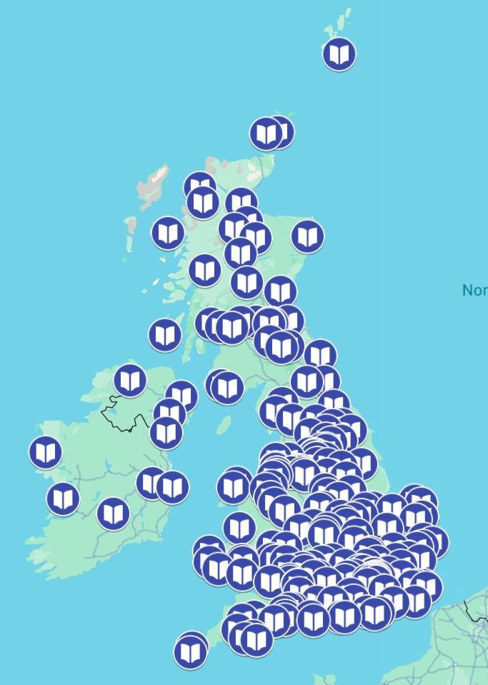 Have just added another seven independent children's bookshops to my map. There are over 200 on there now so do have a look for your local one and support it when you can. Also, please let me know if there are any missing. Link can be found here: padlet.com/Jon_Biddle/rea…