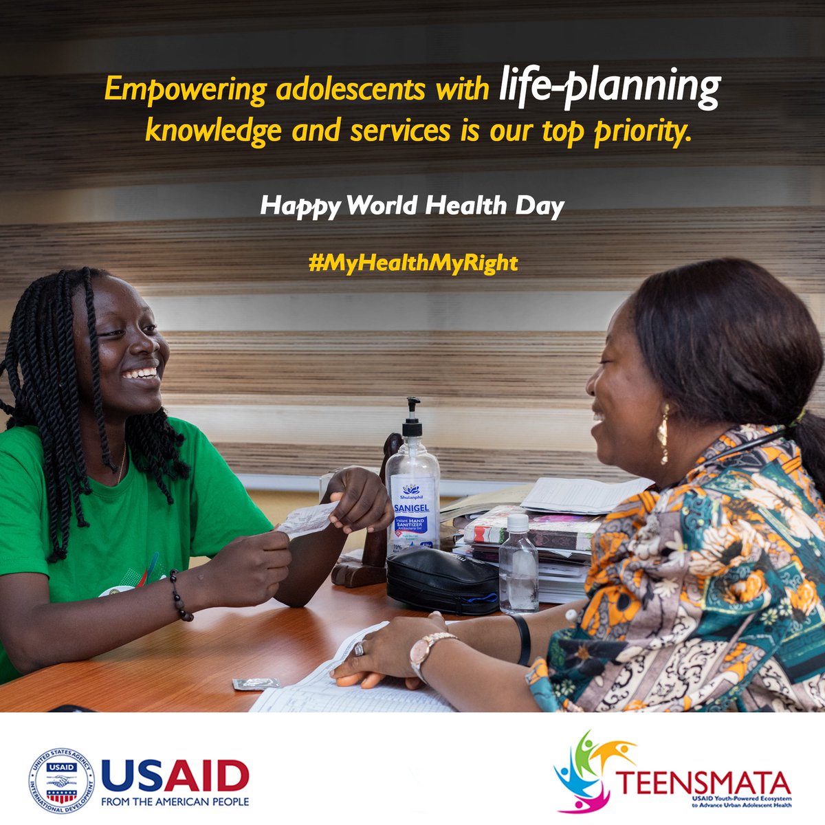 By providing adolescents with proper health services and education, counseling services and support we equip them for a brighter future.  Join us!

#TEENSMATA #WorldHealthDay2024 #MyHealthMyRight #Teenshealth #Adolescenthealth #YPE4AH #USAIDNigeria