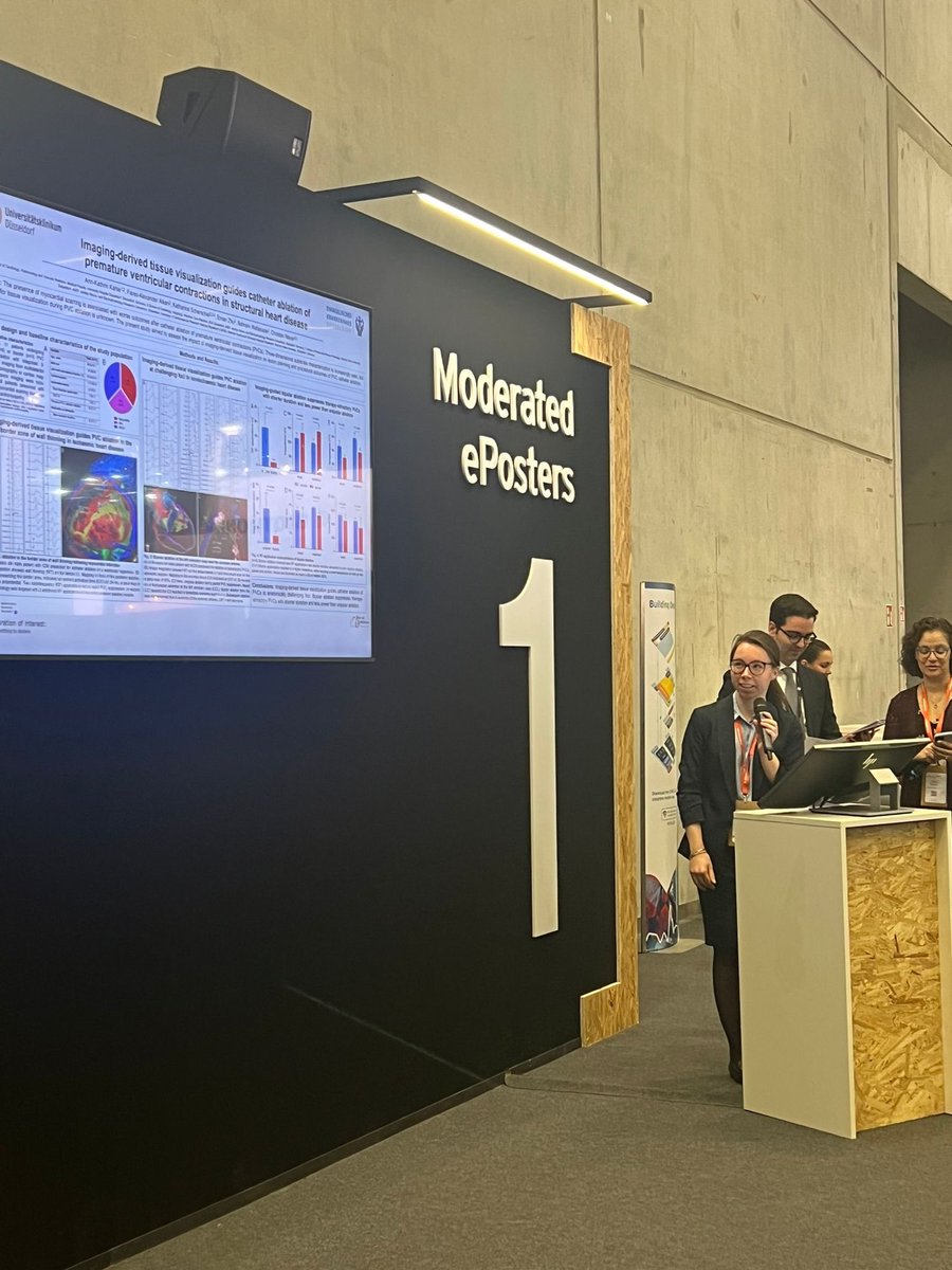 Ann-Kathrin Kahle (@ak_kahle) on Twitter photo Enjoyed talking about PVC ablation this morning at #EHRA2024 in Berlin 🥳 <a href="/utedrow/">Usha Tedrow</a> <a href="/C_Meyer_MD/">Christian Meyer, MD, MA</a> <a href="/escardio/">European Society of Cardiology</a> <a href="/EHRAPresident/">EHRAPresident</a> <a href="/AGEP_DGK/">AGEP</a> #EPeeps Enjoyed talking about PVC ablation this morning at #EHRA2024 in Berlin 🥳 <a href="/utedrow/">Usha Tedrow</a> <a href="/C_Meyer_MD/">Christian Meyer, MD, MA</a> <a href="/escardio/">European Society of Cardiology</a> <a href="/EHRAPresident/">EHRAPresident</a> <a href="/AGEP_DGK/">AGEP</a> #EPeeps