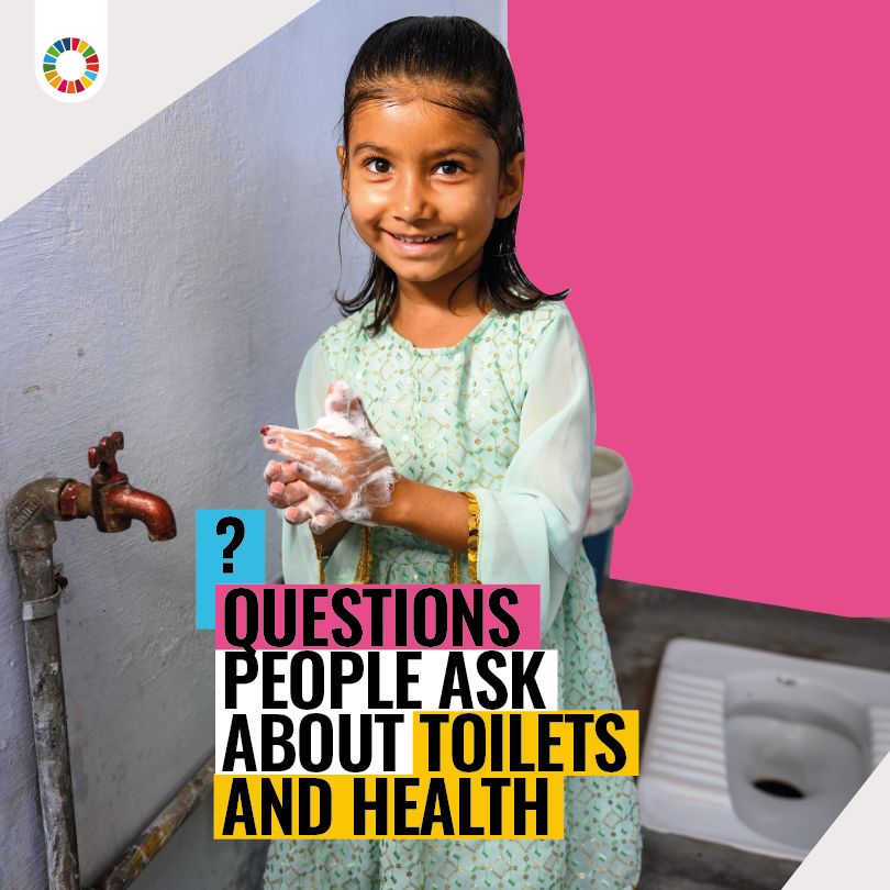 Do you know how critical safe toilets are to reducing the spread of diseases, gender equality and ecosystems? We answer your questions about the global sanitation crisis and the urgent need to solve it. ➡️ buff.ly/3POsxIv #QuestionsPeopleAsk #MyHealthMyRight