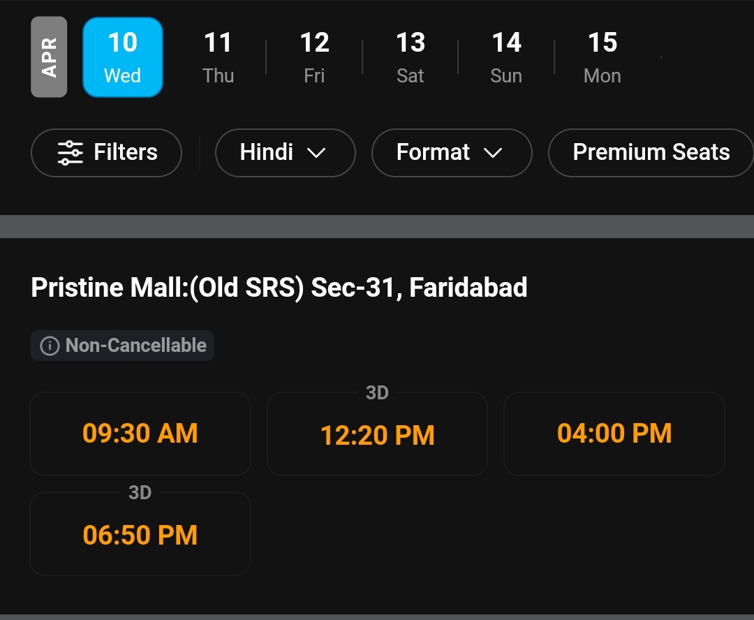 Tickets booking in Paytm for #BMCM is on beast mode .
Delhi NCR Region.
This EID only belongs to BMCM
#BadeMiyanChoteMiyanOnApril10 🔥