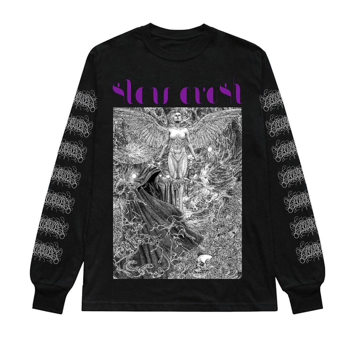 New merch drop! Available via our bigcartel or bandcamp. slowcrush.bigcartel.com
