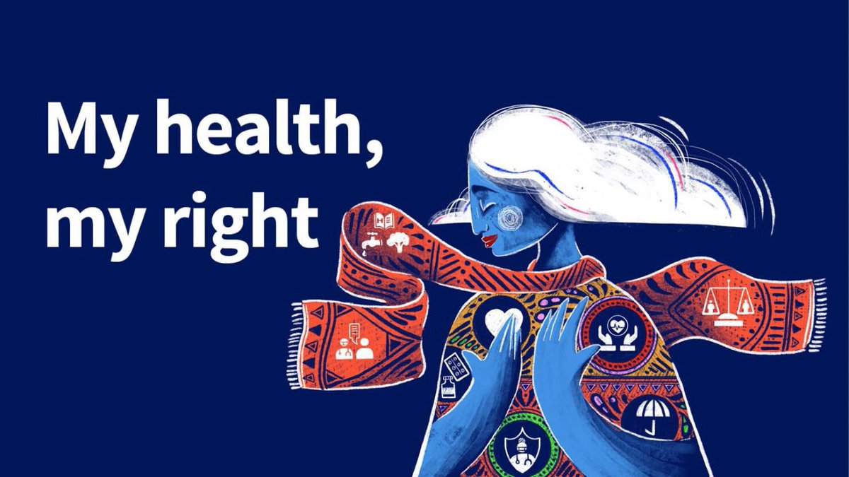 Today is the World Health Day and @WHO 76th Anniversary. We remember and re emphasize the principles that underpinned its establishment: Health is a fundamental human right and not a privilege. @UN_Nigeria @Fmohnigeria @NphcdaNG @NCDCgov @NhisNg
