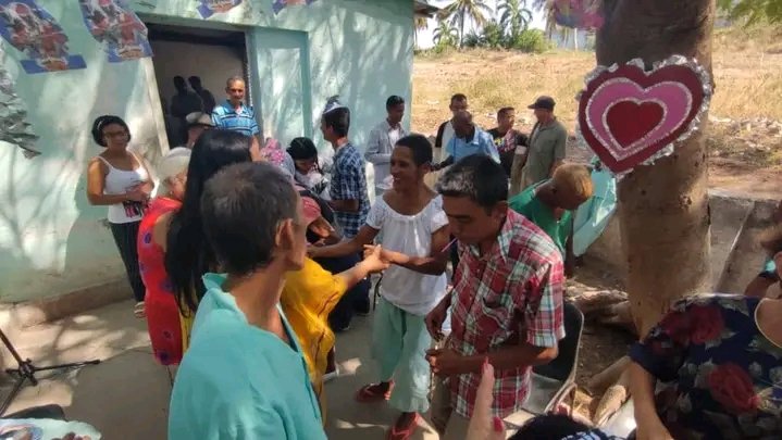 Sábado de alegría inmensa 
Cumpleaño colectivo 🎂🎉🎊en el Hospital Psiquiátrico Manuel Fajardo donde no existe fuerza mayor que el #AmorInfinito a
nuestros pacientes
#HazTuParte 
#DPSGranma