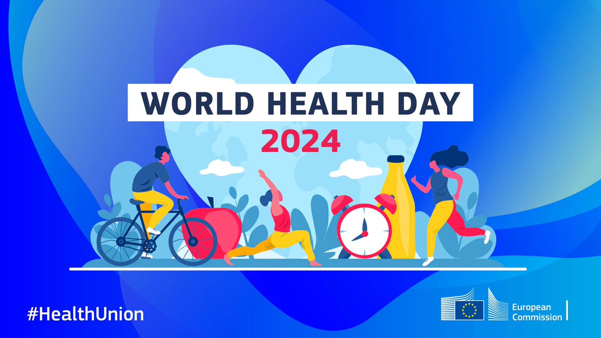 My health, my right! 

👉Since 2020, our strong 🇪🇺#HealthUnion has been acting to improve the health of our citizens. 

On #WorldHealthDay 2024, we recommit to uphold and advance these achievements for the benefit of citizens everywhere.