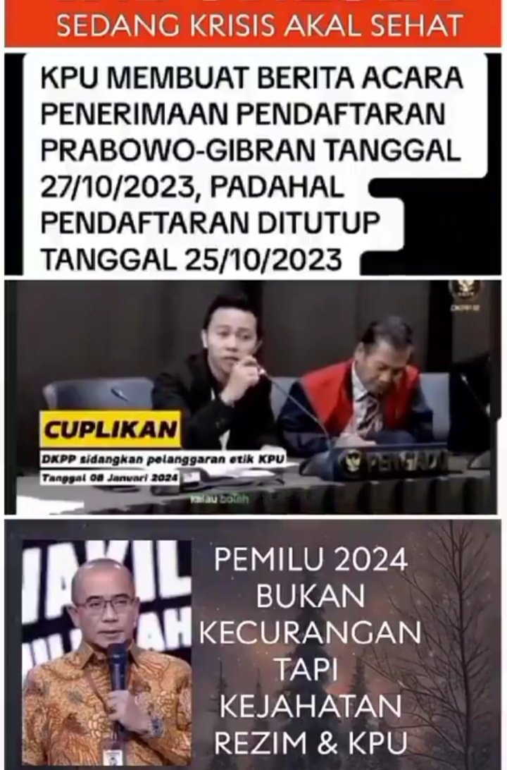 Kecurangan TSM bisa sebabkan paslon didiskualifikasi #KawalKedaulatanRakyat #KawalKedaulatanRakyat