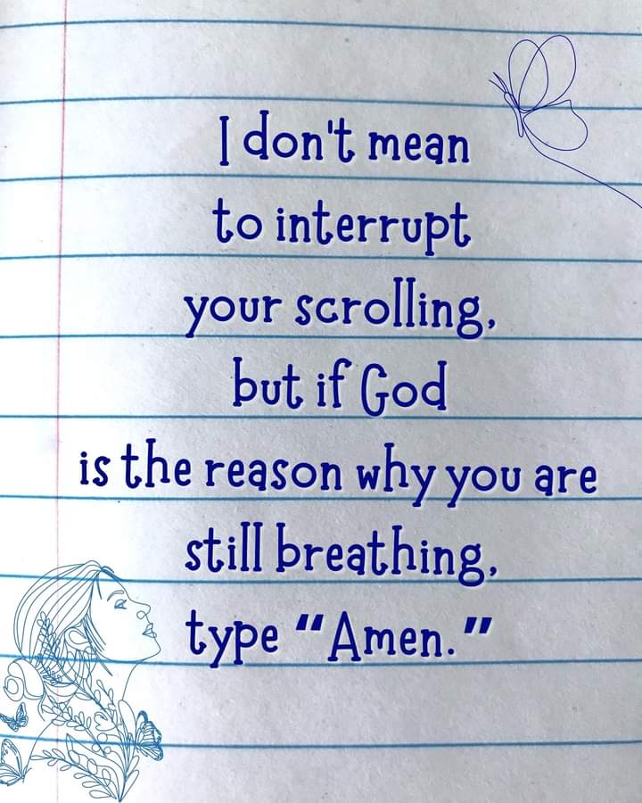 The Spirit of God hath made me; and the breath of the Almighty hath given me life. - Job 33:4 ✍️🏼 Amen