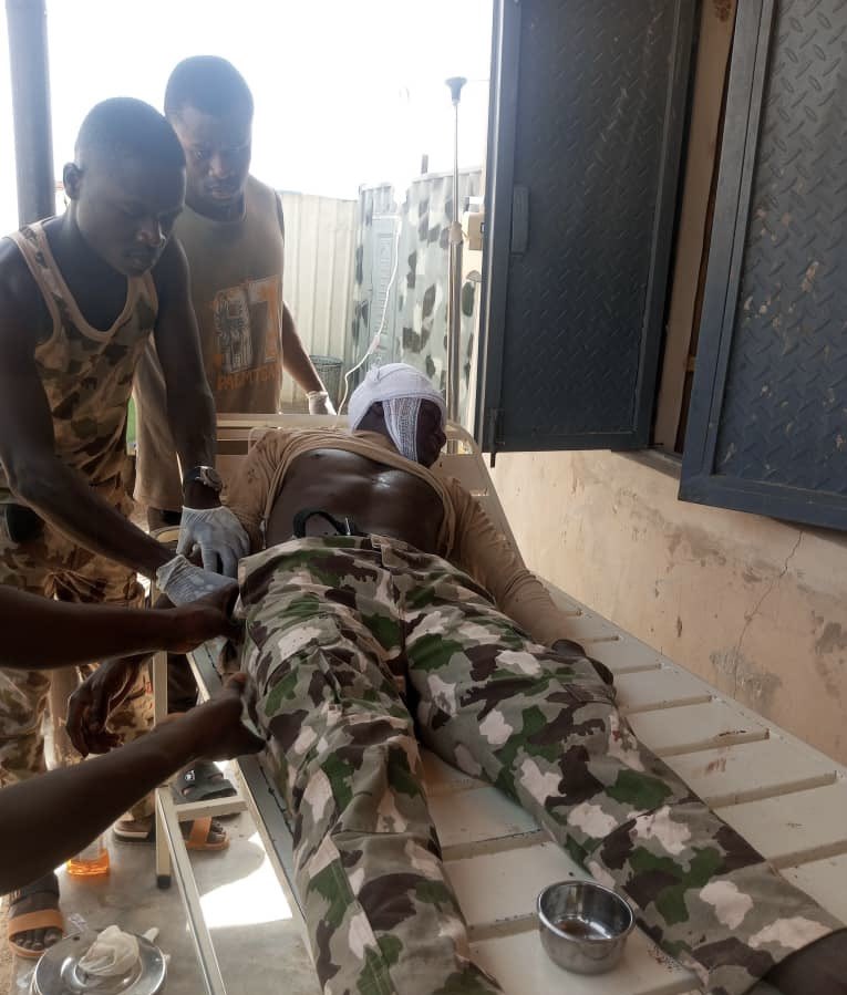 SaharaReporters's tweet photo. PHOTONEWS: Fresh Tragedy Hits Nigerian Army As Terrorists Kill Lieutenant, Six Soldiers In Ambush | Sahara Reporters
READ MORE: https://t.co/OQKX9bD1E2 https://t.co/Vy7X6bCRSd