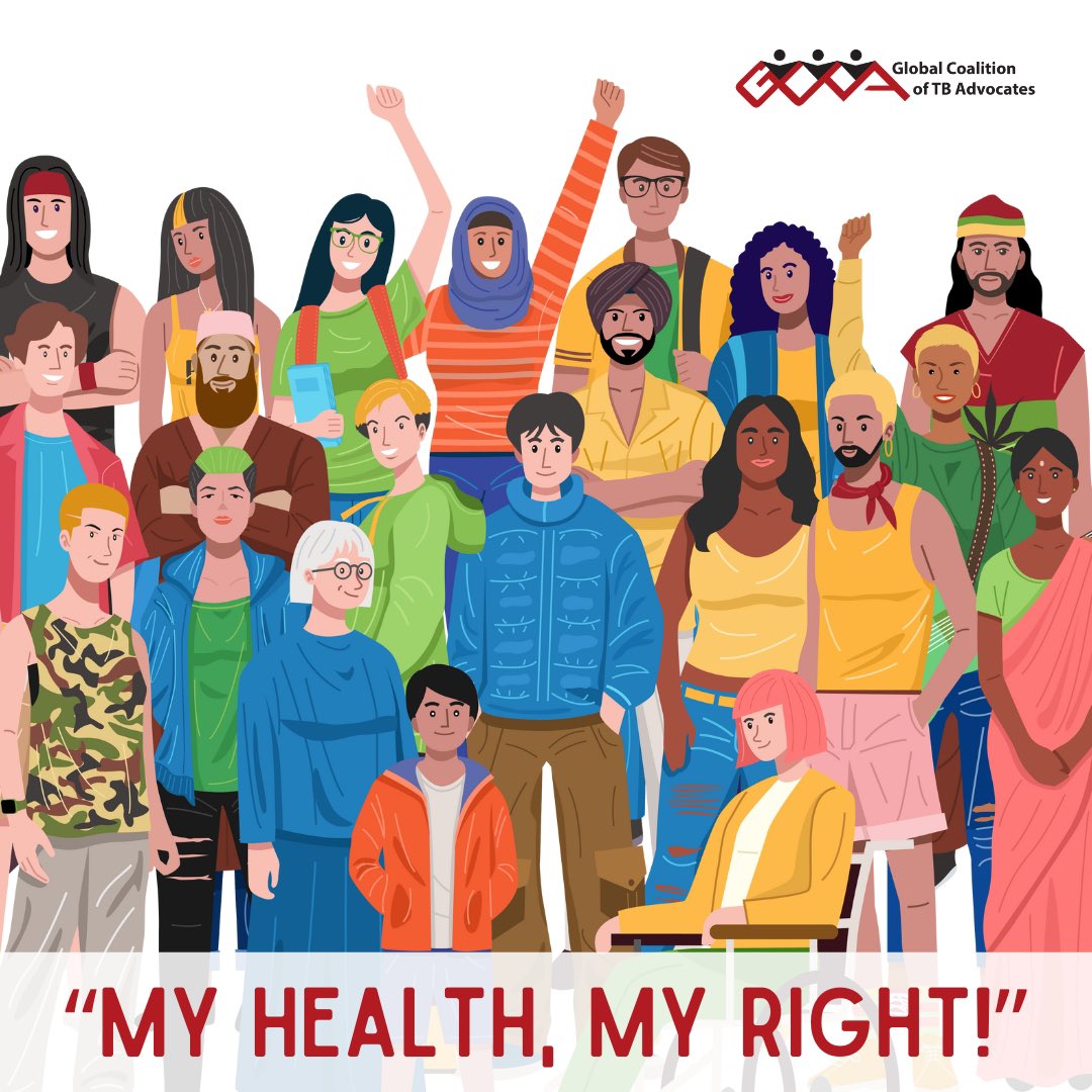 On #WorldHealthDay, let's champion 'My Health, My Right' by advocating for universal access to life-saving innovations like shorter TB regimens. Together, we can ensure everyone's right to health and a brighter future! #HealthEquity #6MonthsMax