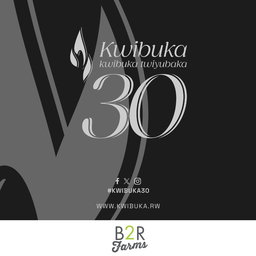 As we observe the 30th commemoration of the 1994 Genocide against the Tutsi; we stand in solidarity with all Rwandans as we remember, unite, and renew. We remember the victims and comfort the survivors. #Kwibuka30