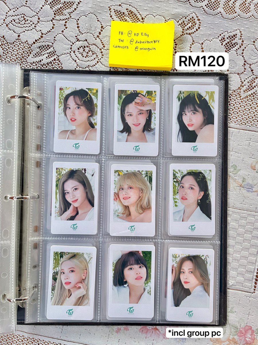 dubustoreMY's tweet photo. WTS Twice Japanese Event Polaroid pc
- #Twice3
- Better
- Twice in Wonderland
- Kura Kura https://t.co/zRboMN6jTa
