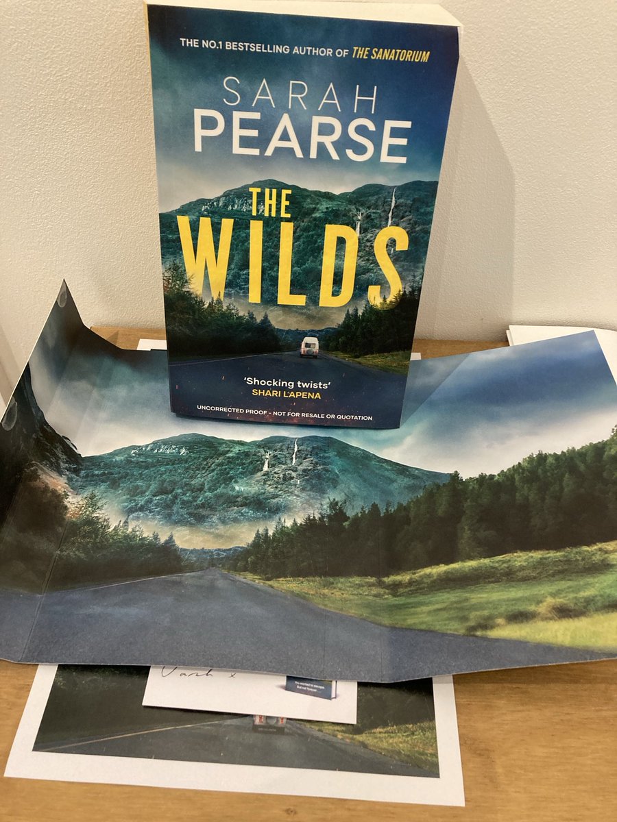 Book post. Thank you ⁦@SarahVPearse⁩ ⁦@BooksSphere⁩ ⁦⁦@LittleBrownUK⁩ #TheWilds