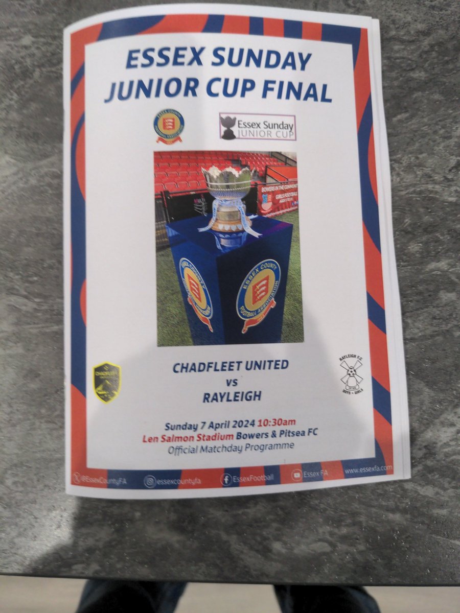 Bowers3G's tweet photo. Looking forward to hosting the Essex Sunday Junior Cup Final today at 10.30 am.
@EssexCountyFA 
@Bowerspitseafc https://t.co/zKSlSLNZFo