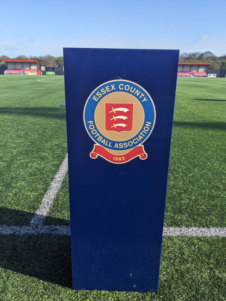 Looking forward to hosting the Essex Sunday Junior Cup Final today at 10.30 am.
<a href="/EssexCountyFA/">Essex County FA</a> 
<a href="/Bowerspitseafc/">Bowers & Pitsea FC</a>
