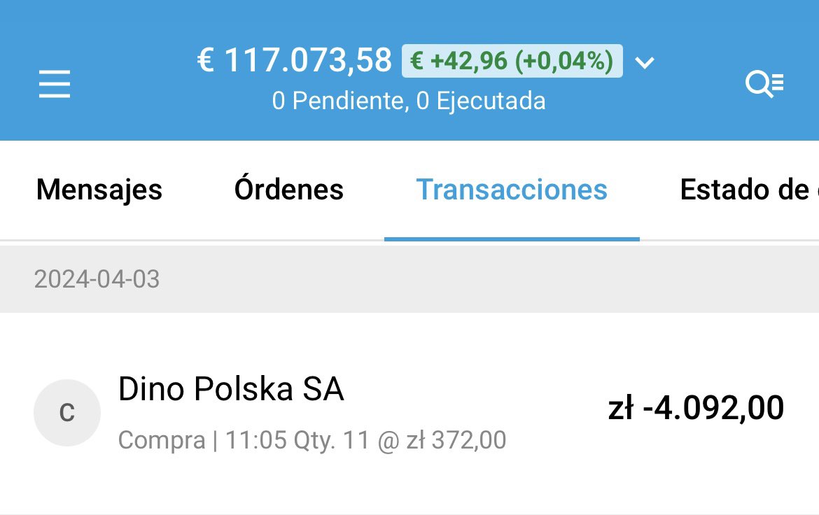 Hoy, como cada fin de semana, os muestro las compras realizadas durante la semana, para mi cartera de largo plazo: 

Aprovechando las caídas de Dino Polska $DNP, he  ampliando mi posición en la compañía polaca de super mercados  

Quieres saber por que??

Te doy mis 8 motivos